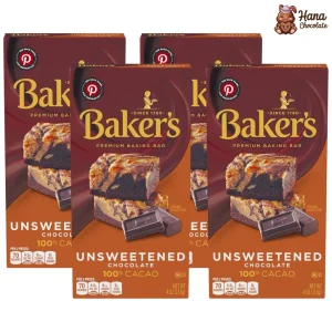 Bakers Unsweetened Chocolate Premium Baking